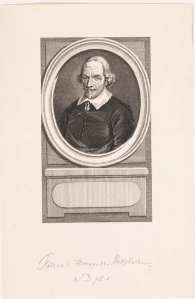 Portret van Frederik Adriaensz. Westphalen