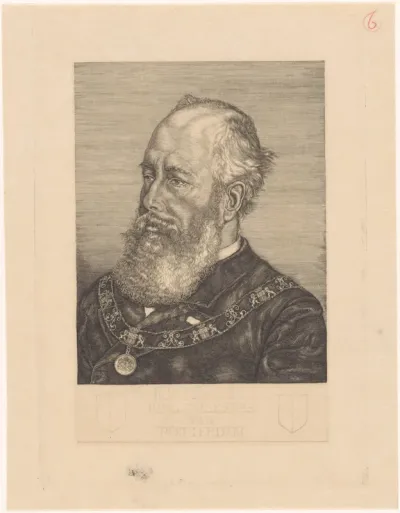 Portret van Frederik Bernard s'Jacob