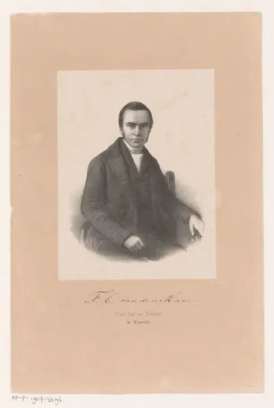 Portret van Frederik Constans van den Ham