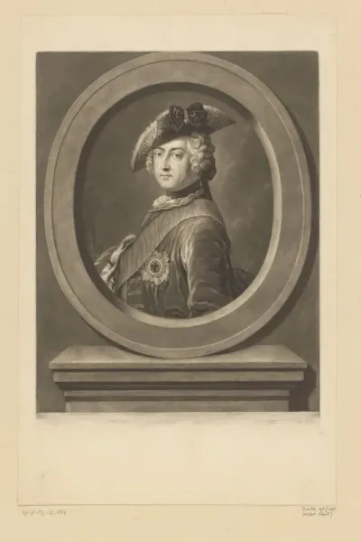Portret van Frederik de Grote
