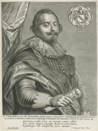 Portret van Frederik de Marselaer