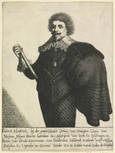 Portret van Frederik Hendrik, prins van Oranje
