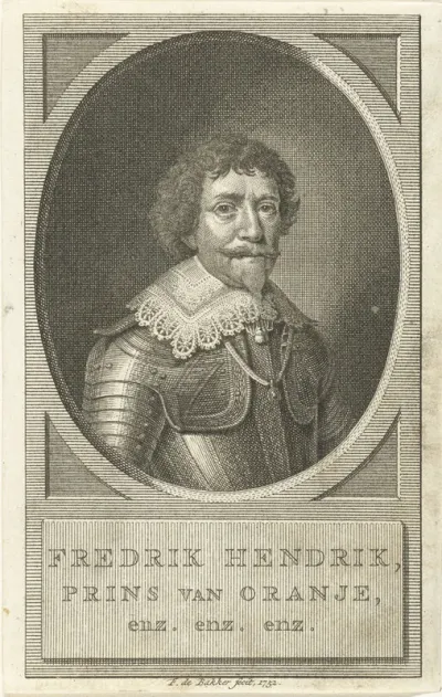 Portret van Frederik Hendrik prins van Oranje-Nassau