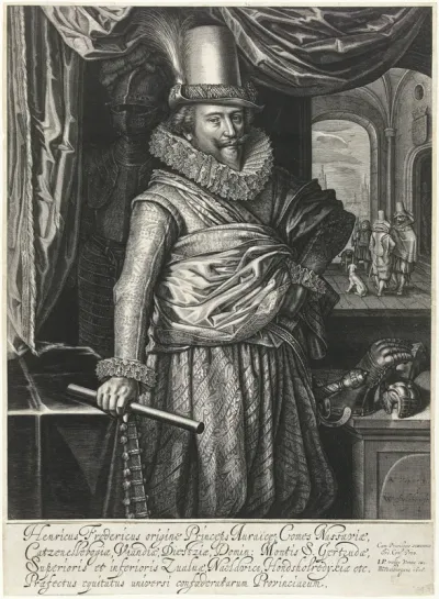 Portret van Frederik Hendrik, prins van Oranje-Nassau