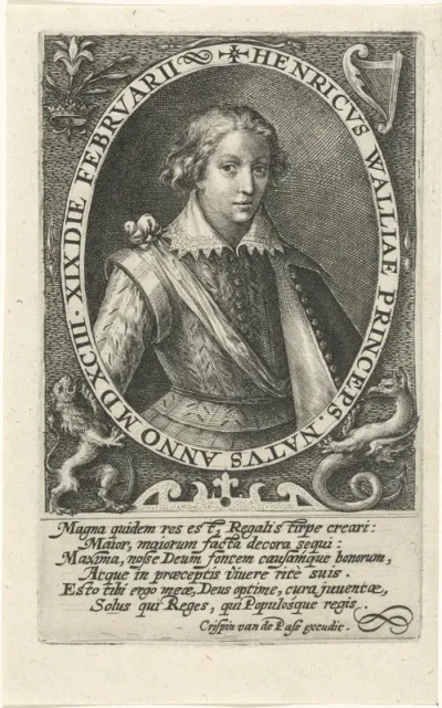 Portret van Frederik Hendrik Stuart