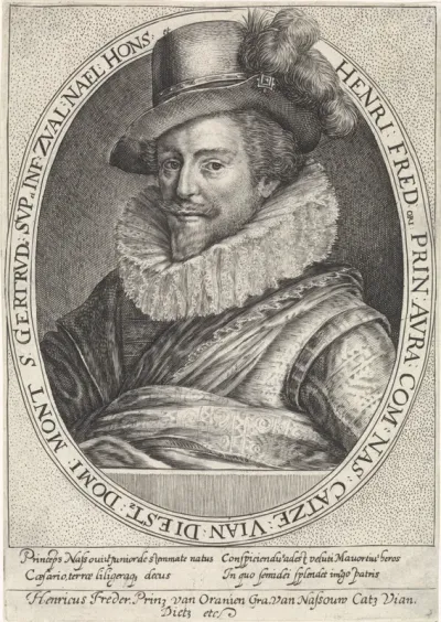 Portret van Frederik Hendrik van Oranje