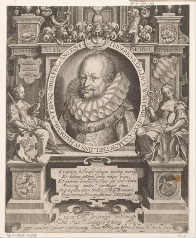 Portret van Frederik I, hertog van Württemberg