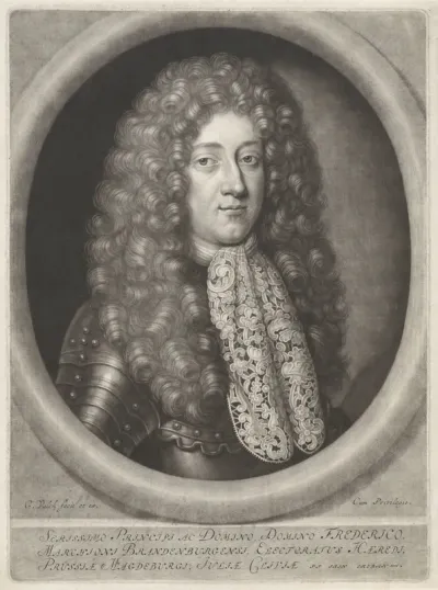 Portret van Frederik I van Brandenburg