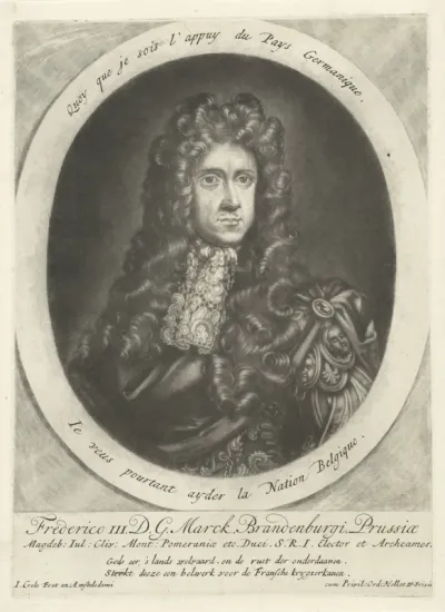 Portret van Frederik I van Pruisen