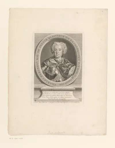 Portret van Frederik II van Pruisen