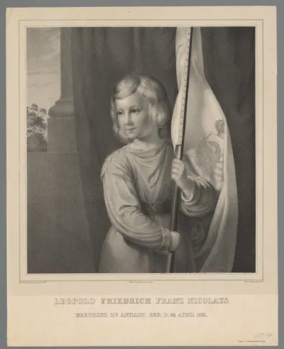 Portret van Frederik III van Anhalt