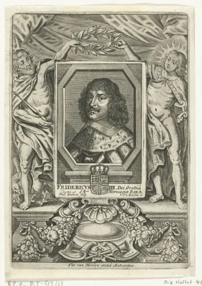 Portret van Frederik III van Denemarken