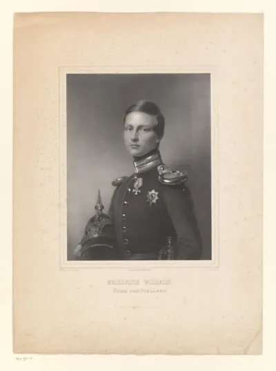 Portret van Frederik III van Pruissen