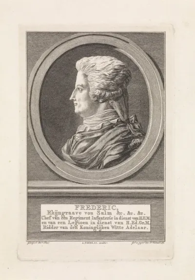 Portret van Frederik III van Salm-Kyrburg