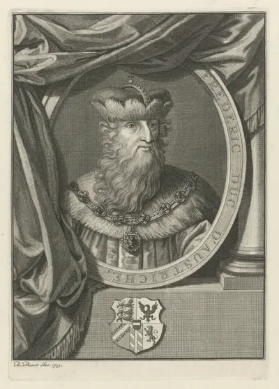 Portret van Frederik IV, hertog van Oostenrijk