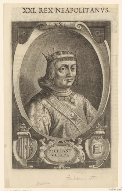 Portret van Frederik IV, koning van Napels