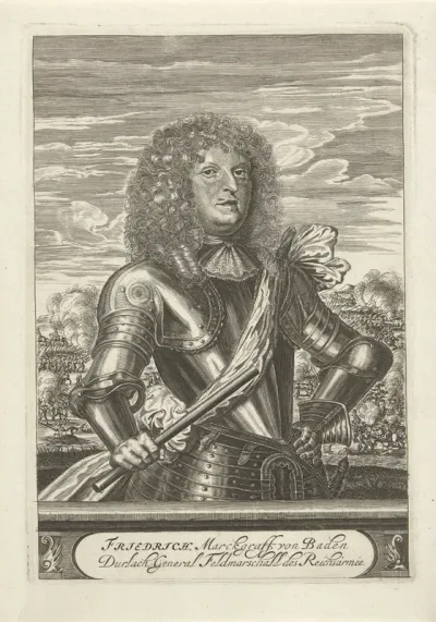Portret van Frederik IV van Baden