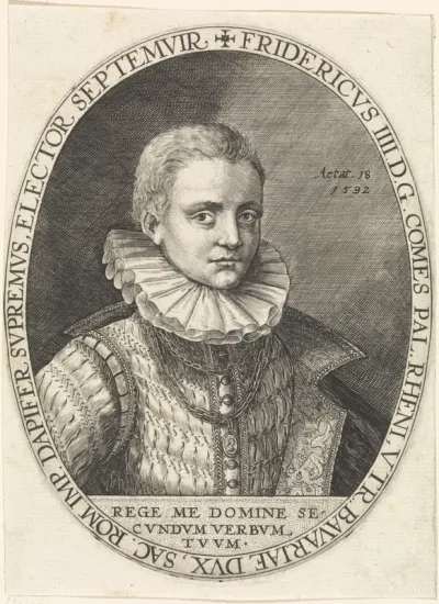Portret van Frederik IV van de Palts