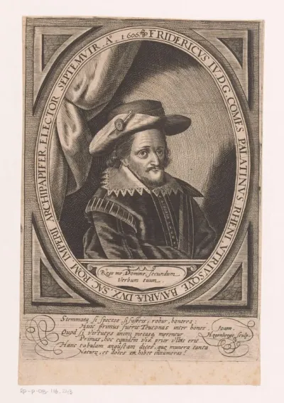 Portret van Frederik IV