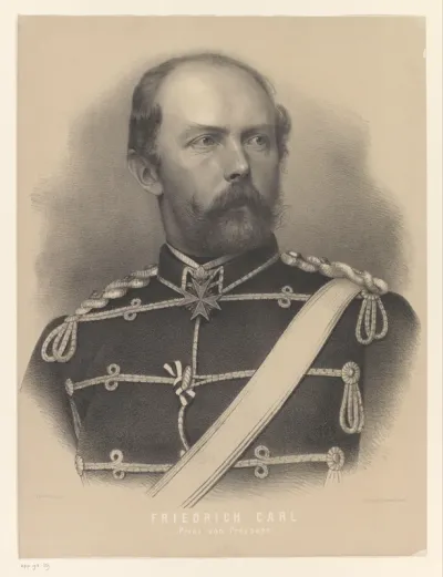 Portret van Frederik Karel, prins van Pruisen
