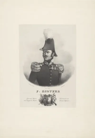 Portret van Frederik Knotzer