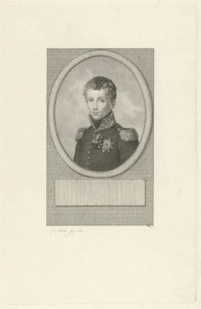 Portret van Frederik, prins der Nederlanden