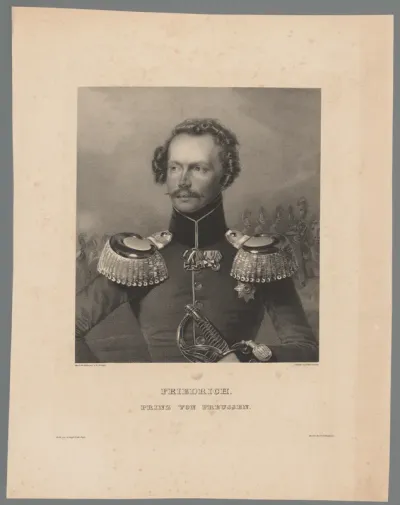 Portret van Frederik, prins van Pruisen