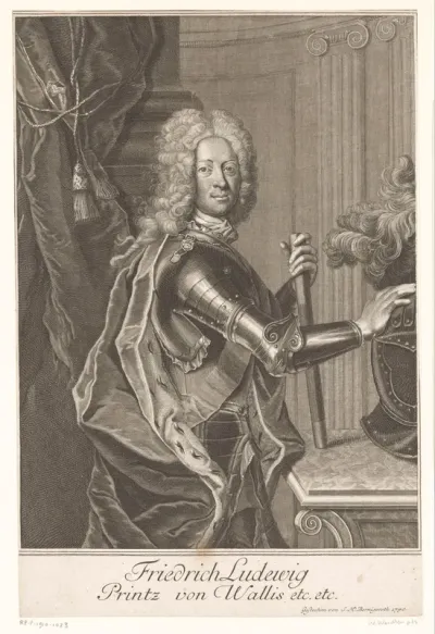 Portret van Frederik, prins van Wales
