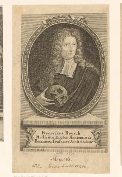 Portret van Frederik Ruysch