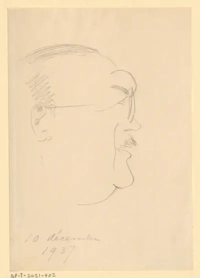 Portret van Frederik Schmidt-Degener