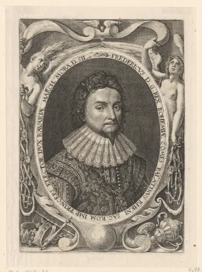 Portret van Frederik V, koning van Bohemen