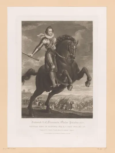 Portret van Frederik V van de Palts