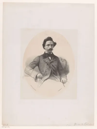 Portret van Frederik van de Poll