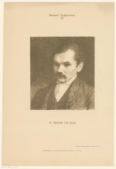 Portret van Frederik van Eeden