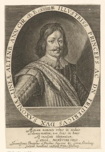 Portret van Frederik van Saksen-Altenburg