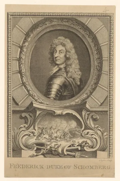 Portret van Frederik van Schomberg