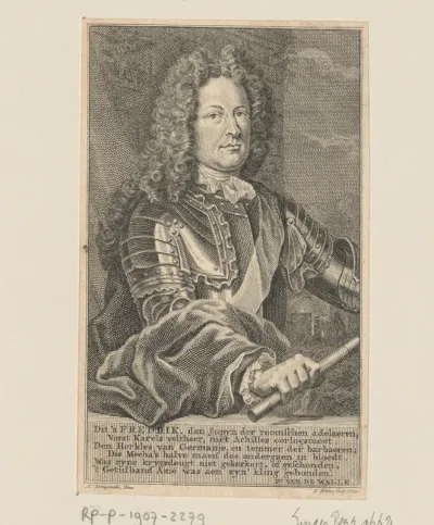 Portret van Frederik VI van Baden-Durlach