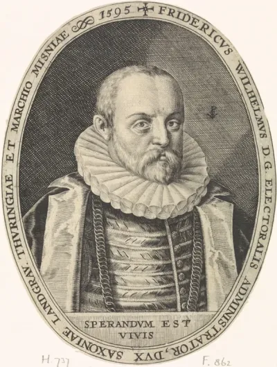 Portret van Frederik Willem, hertog van Saksen-Weimar