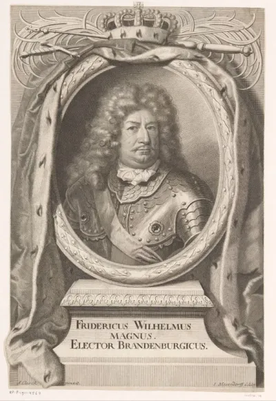 Portret van Frederik Willem I van Brandenburg