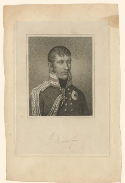 Portret van Frederik Willem III van Pruisen