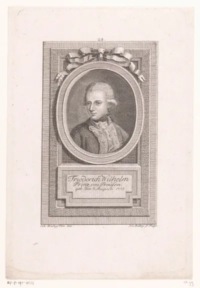 Portret van Frederik Willem III van Pruisen