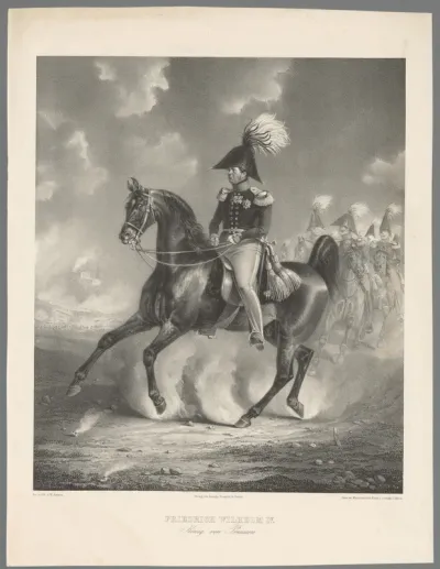 Portret van Frederik Willem IV, koning van Pruisen