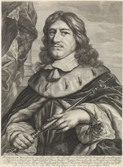 Portret van Frederik Willem, keurvorst van Brandenburg