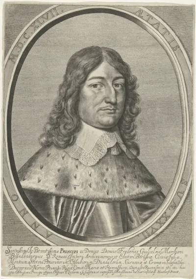 Portret van Frederik Willem, keurvorst van Brandenburg