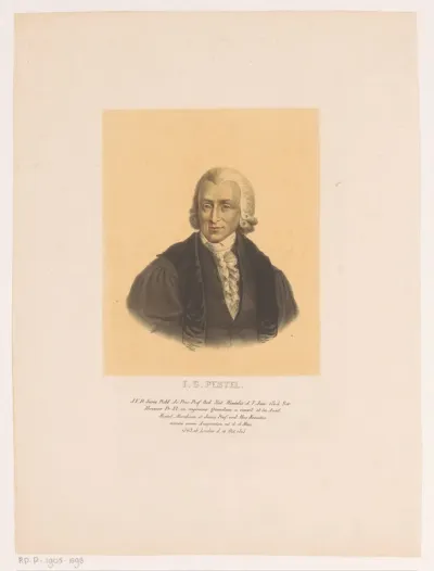 Portret van Frederik Willem Pestel