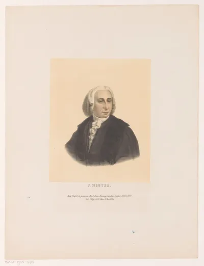 Portret van Frederik Winter
