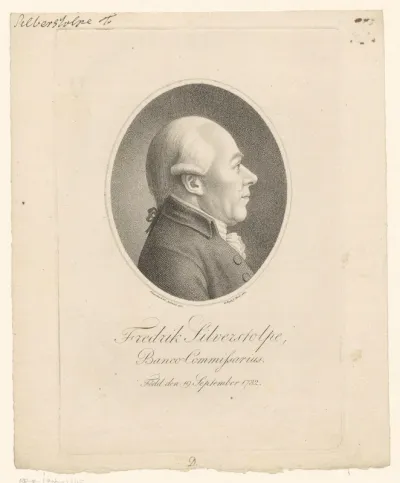 Portret van Fredrik Silverstolpe