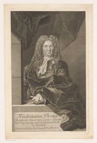 Portret van Friedemann Posner
