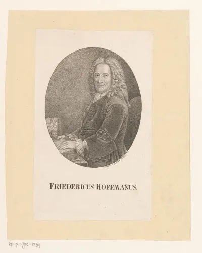 Portret van Friedericus Hoffmann