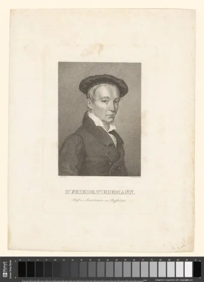 Portret van Friedich Tiedemann